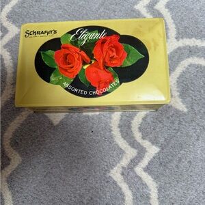 Schrafft's Elegante Assorted Chocolates Tin Box